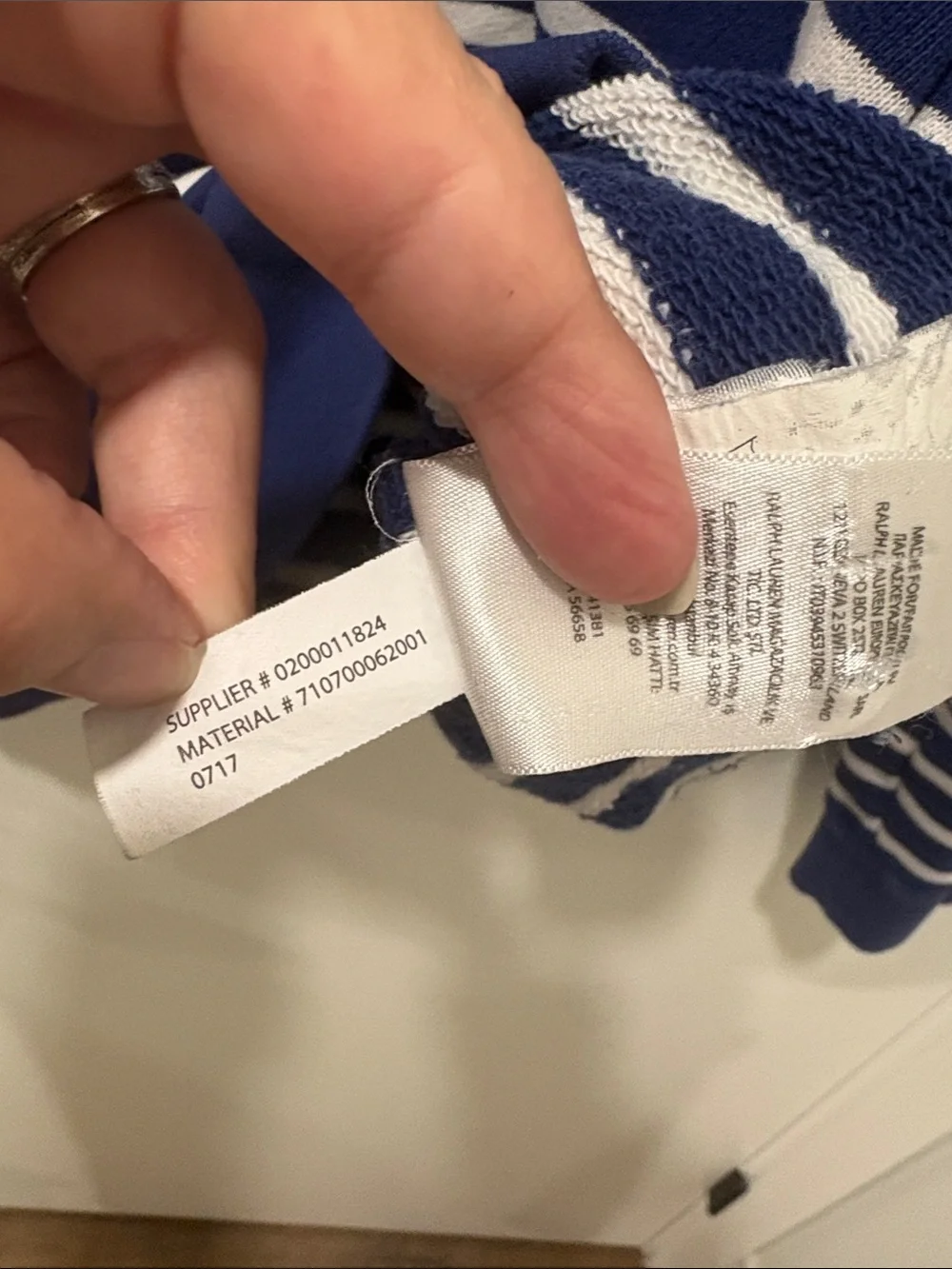 Polo Ralph Lauren Cotton French Terry Sweatshirt, M